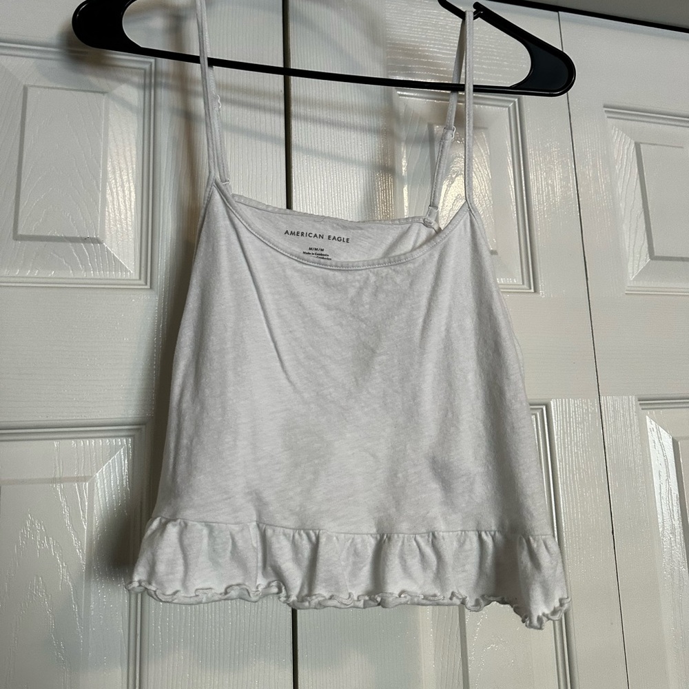American Eagle White Tank Top